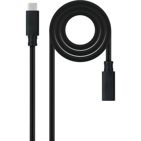 Cable Alargador USB Tipo-C 3.2 Nanocable 10.01.4501/ USB Tipo-C Macho